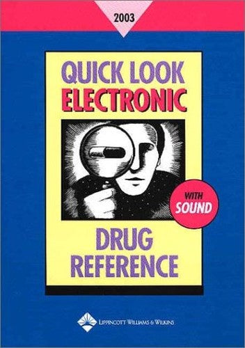 Quick Look Electronic Drug Ref 2003 CD