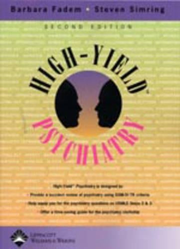 High-yield Psychiatry