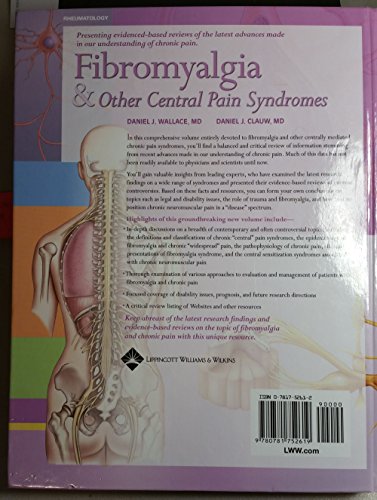 Fibromyalgia and Other Central Pain Syndromes