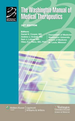 The Washington Manual of Medical Therapeutics