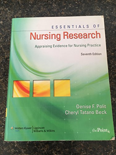 Essentials of Nursing Research