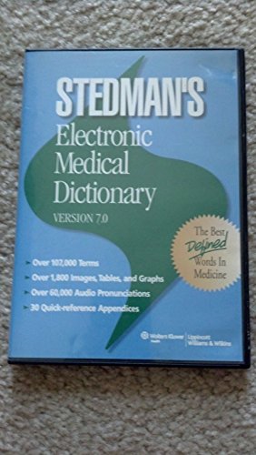 Stedman's Electronic Medical Dictionary