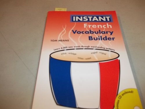 Instant French Vocabulary Builder CD Kit