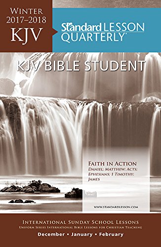 Standard Lesson Quarterly KJV Bible Student Winter 2017-18