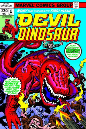 Devil Dinosaur By Jack Kirby