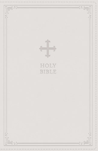 NRSV Catholic Edition Gift Bible, White Leathersoft (Comfort Print, Holy Bible, Complete Catholic Bible, NRSV CE)