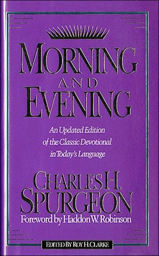Morning and Evening