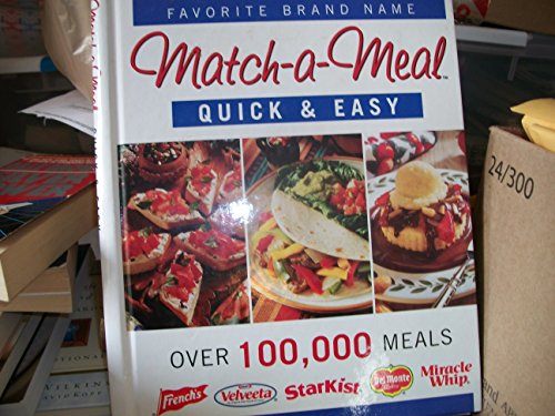 Favorite Brand Name Quick  Easy Matchameal