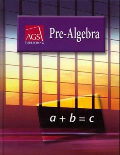 Pre-Algebra Student Text