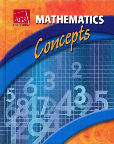 Mathematics: Concepts Student Text