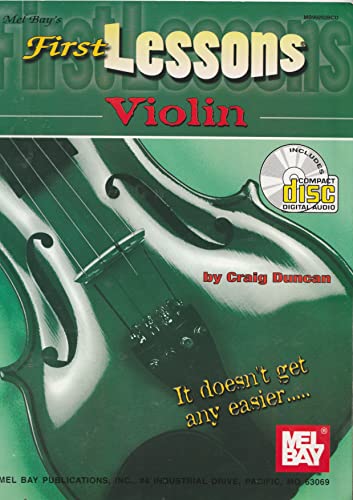 First Lessons Violin Book/CD Set