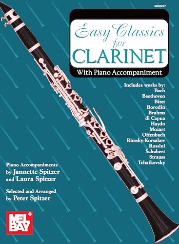 Easy Classics for Clarinet with Piano Accompaniment
