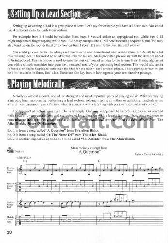 Advanced Lead Guitar Concepts