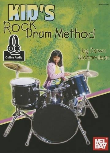 Kid's Rock Drum Method Book With Online Audio