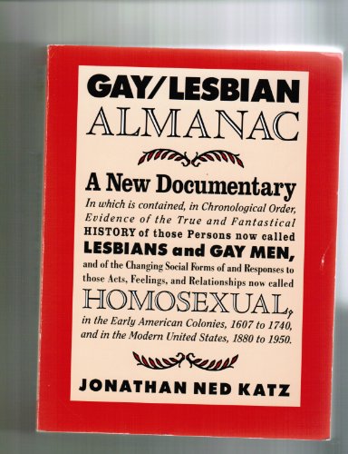Gay/Lesbian Almanac
