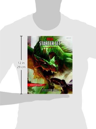 Dungeons & Dragons Starter Set (Six Dice, Five Ready-to-Play D&D Characters With Character Sheets, a Rulebook, and One Adventure)
