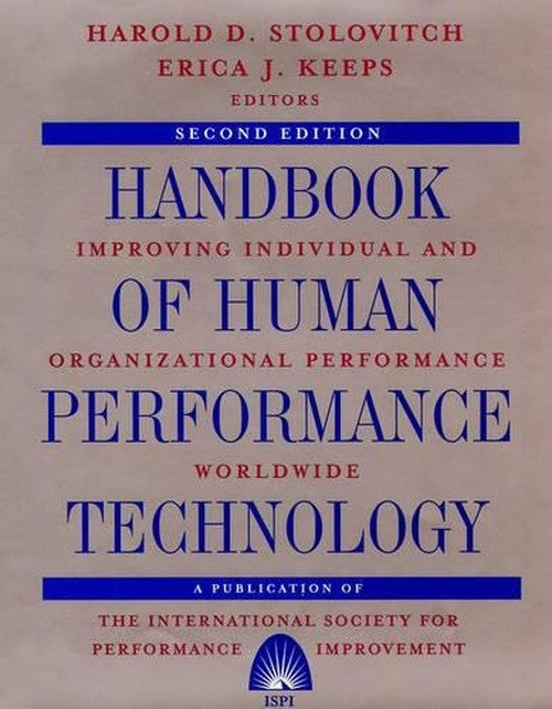 Handbook of Human Performance Technology