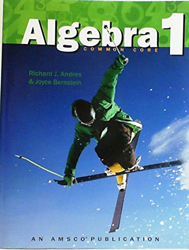 Algebra 1 Common Core