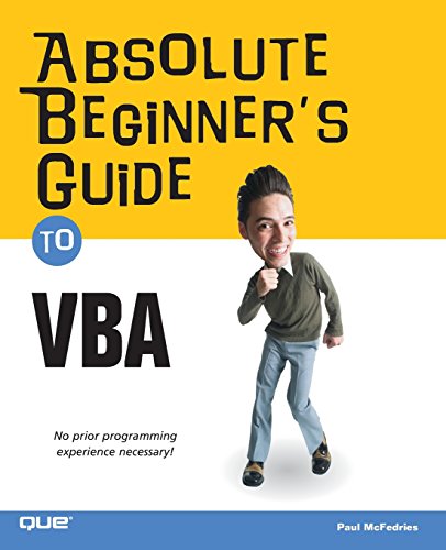 Absolute Beginner's Guide to VBA