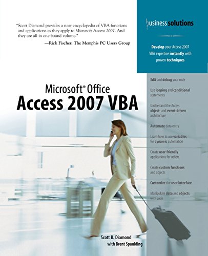 Microsoft Office Access 2007 VBA