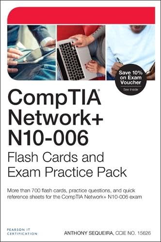 CompTIA Network+ N10-006 Flash Cards and Exam Practice Pack