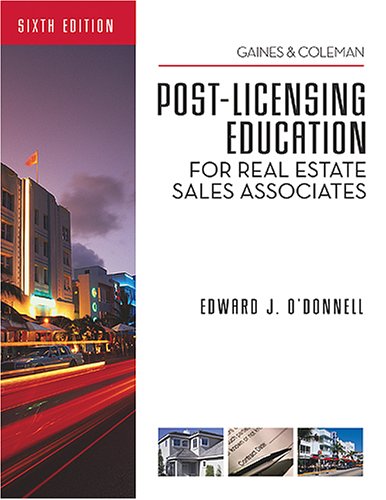 Florida Post-licensing Education for Real Estate Sales Associates