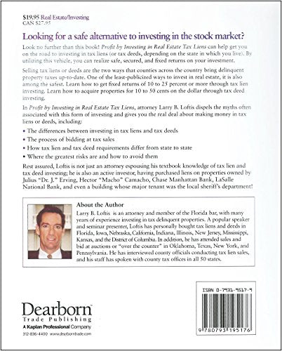 Profit by Investing in Real Estate Tax Liens