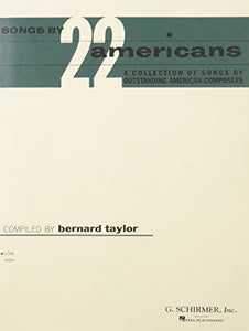 Songs by 22 Americans: Low Voice 