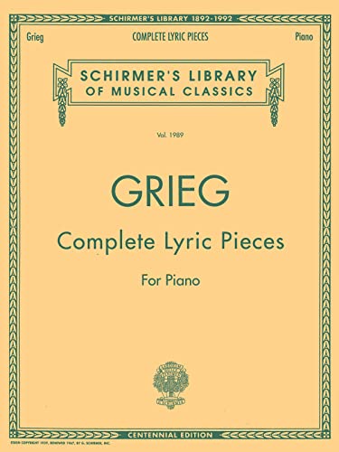 Complete Lyric Pieces For Piano