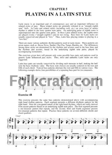 Playing Keyboard Bass Lines (Left-Hand Technique)