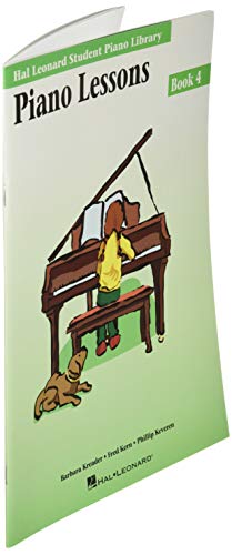 Piano Lessons Book 4. (Hal Leonard Student Piano Library (Songbooks))