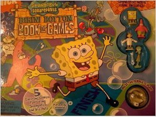 Spongebob Squarepants Bikini Bottom Games Nickelodeon Board Book