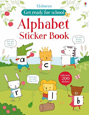 Get Ready for School Alphabet Sticker Book
