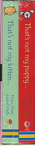 Thats Not My Puppy  Kitten Book Set 
