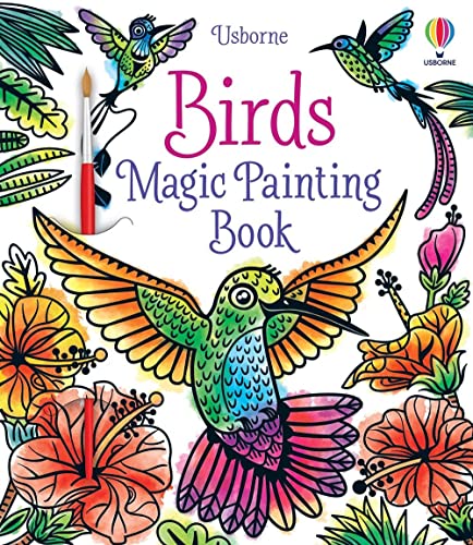 Birds, Magic Painting Book