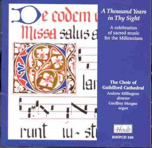 Thousand Years In Thy Sight Mi