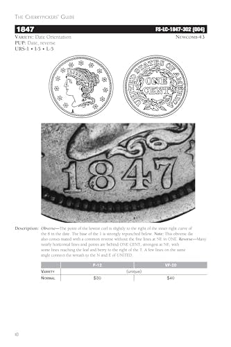 Cherrypickers' Guide to Rare Die Varieties of United States Coins Volume 1