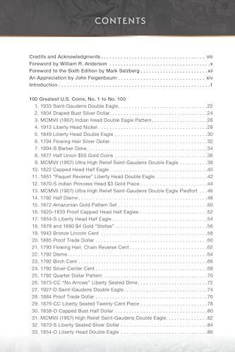 100 Greatest United States Coins