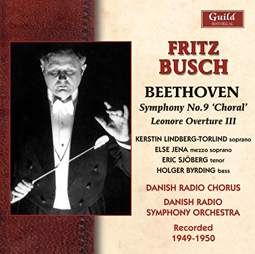 Ludwig van Beethoven: Fritz Busch cond Ludwig van Beethoven 9