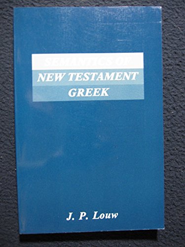 Semantics of New Testament Greek