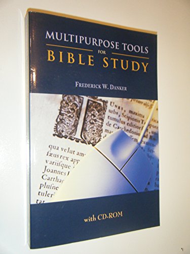 Multipurpose Tools for Bible Study with CD-Rom