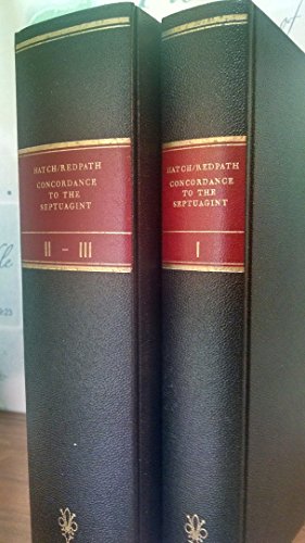 Concordance to the Septuagint