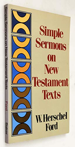 Simple Sermons on New Testament Texts
