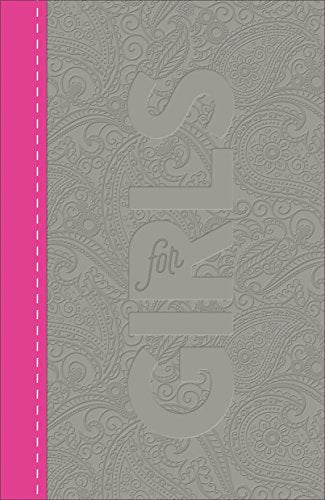 CSB Study Bible for Girls Pewter/Pink, Paisley Design LeatherTouch