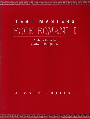 Ecce Romani 1-Test Masters