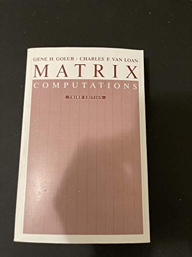 Matrix Computations