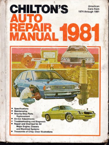 Chilton's Auto Repair Manual