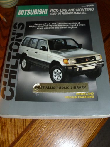 Mitsubishi Pick Ups & Montero (83 - 95) (Chilton)