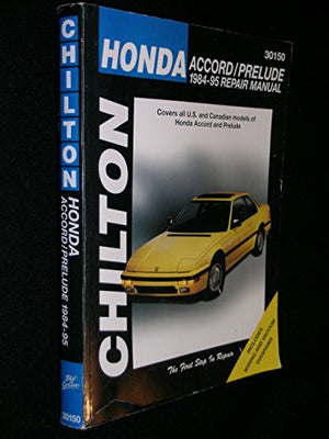 Honda Accord/Prelude (84 - 95) (Chilton)