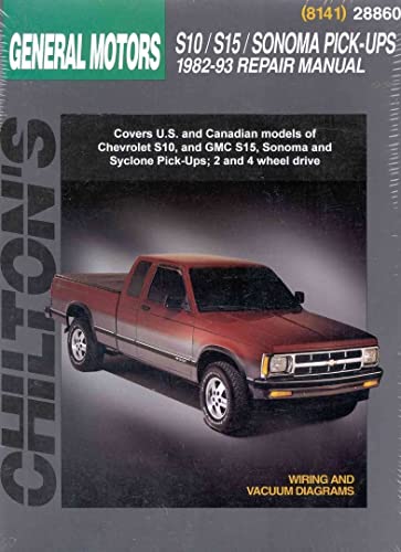 Chevrolet S10/S15/Sonoma Pick-Ups (82 - 93) (Chilton)